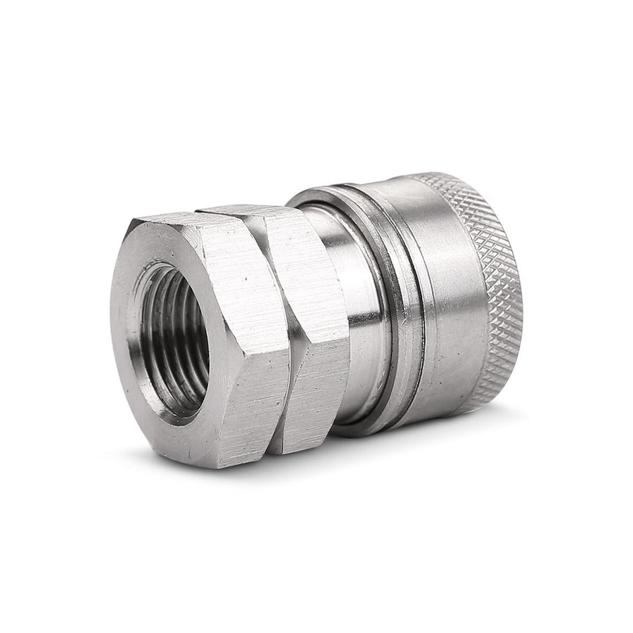 CleanSkin 3/8" BSP (F) to 3/8" (F) Quick Connect Coupler - CS040