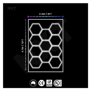 FlexSpec NXTBEAM Bordered Hexagon / Honeycomb Lighting Kit