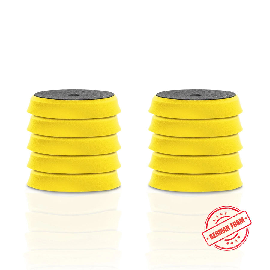 Apex Customs 7" German Foam Yellow Medium Polishing Pad (for 6" Plates)