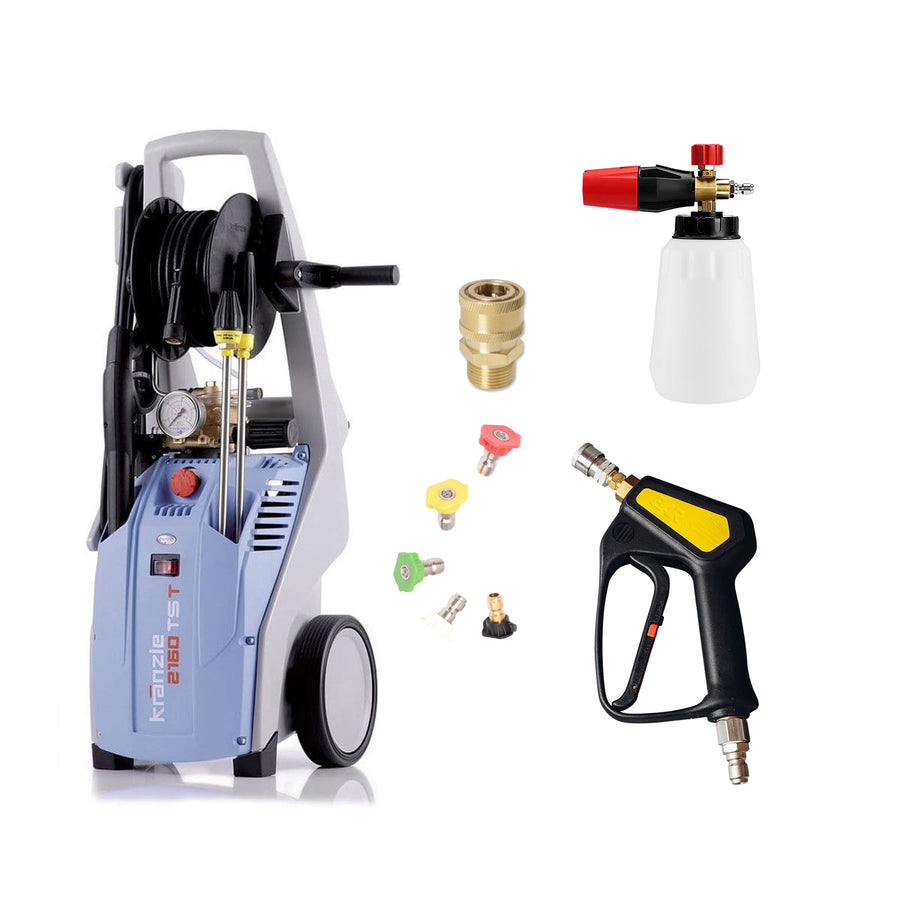 Kranzle K2160TST Pressure Washer with BAR Accessory Bundle (*)