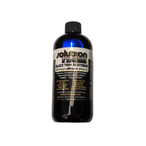 Solution Finish Black Trim Restorer - 30ml/354ml