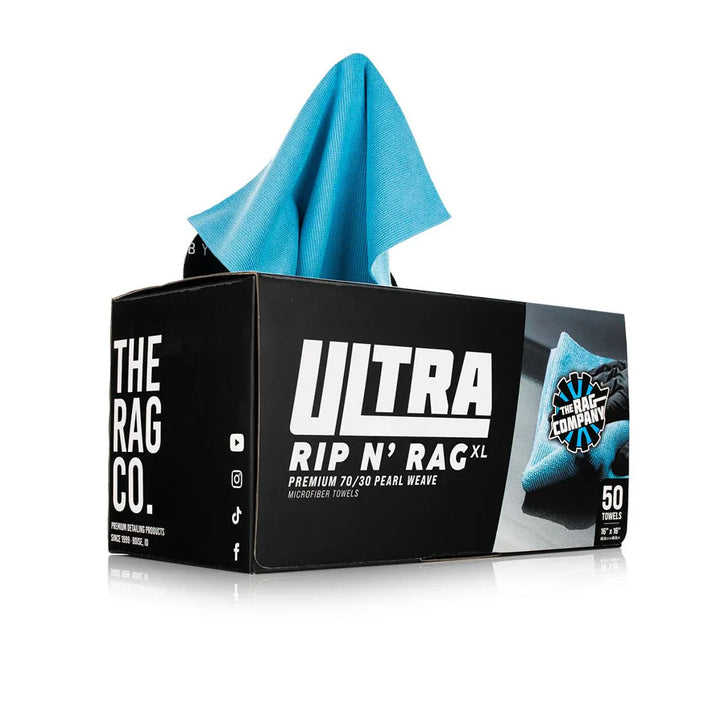 The Rag Company Ultra Rip N' Rag XL 多用途超细纤维毛巾 40x40