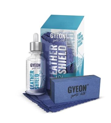 Gyeon Leather Cleaner Mild 400ml + Leather Shield Kit – Detailing Connect