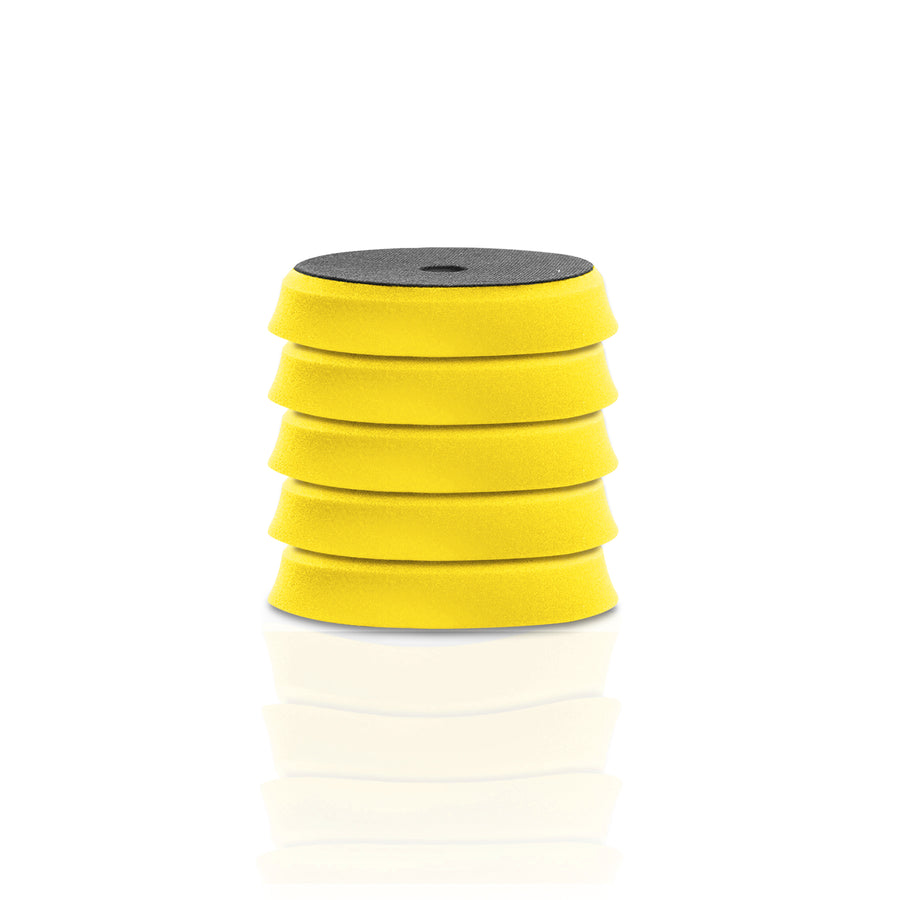 Apex Customs 6" German Foam Yellow Medium Polishing Pad (for 5" Plates)